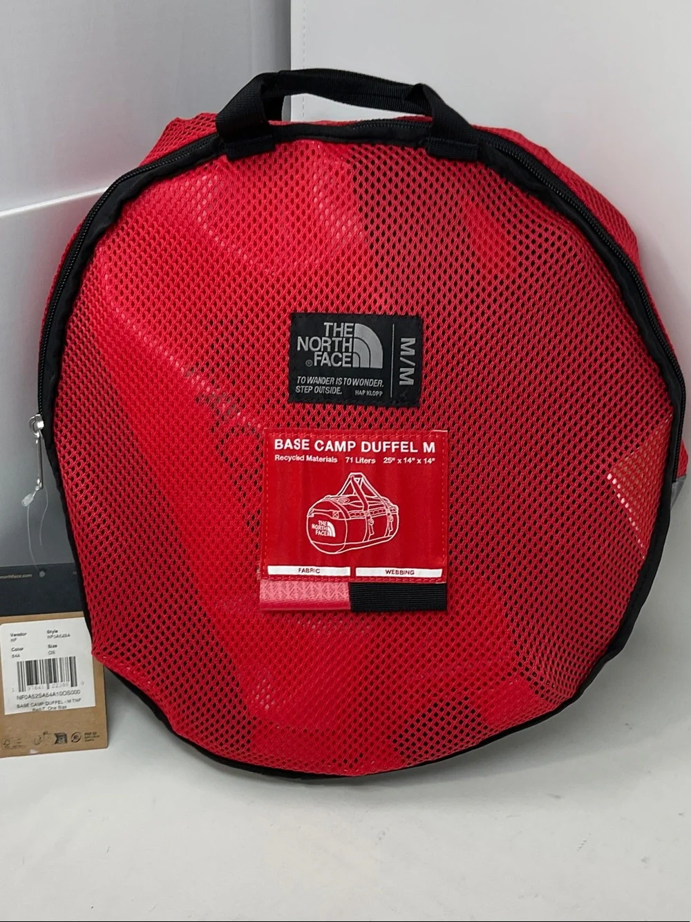 The North Face Base Camp Duffel M - Red/Black